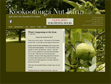 Tablet Screenshot of kookootonga.com.au
